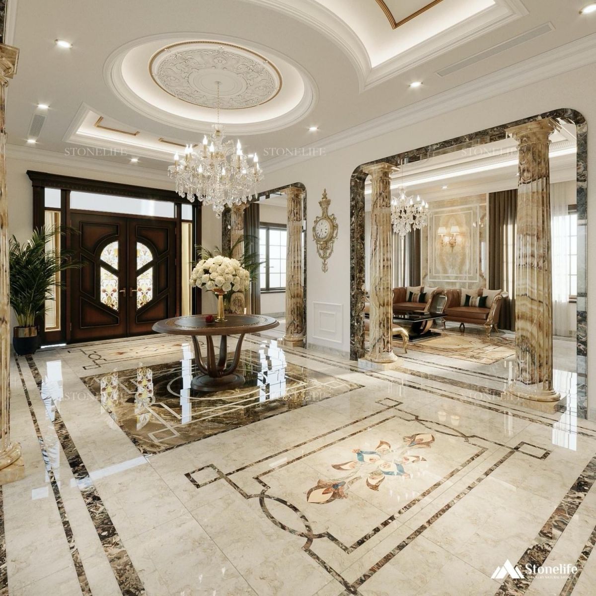 Đặc Điểm Nổi Bật của Đá Marble Trong Trang Trí Nội Thất